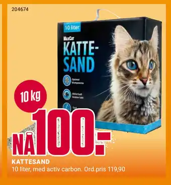 Europris KATTESAND tilbud