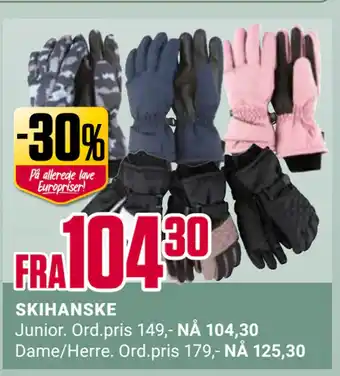 Europris SKIHANSKE tilbud