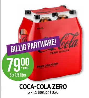 Kiwi COCA-COLA ZERO tilbud