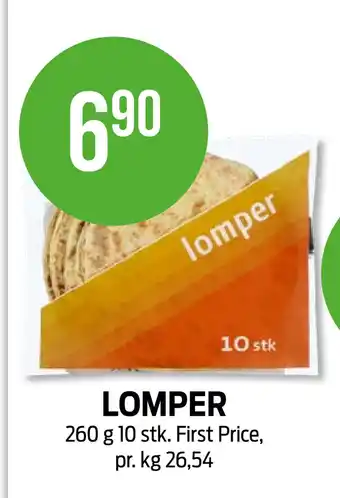 Kiwi LOMPER tilbud