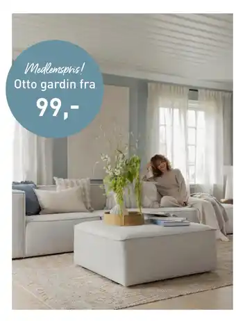 Kid Interiør Otto gardin tilbud