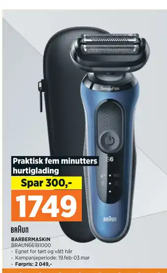 POWER BARBERMASKIN tilbud