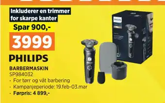 POWER BARBERMASKIN tilbud