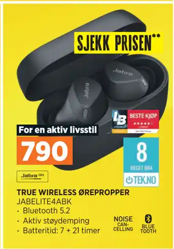 POWER TRUE WIRELESS ØREPROPPER tilbud