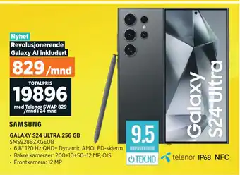 POWER GALAXY S24 ULTRA 256 GB tilbud