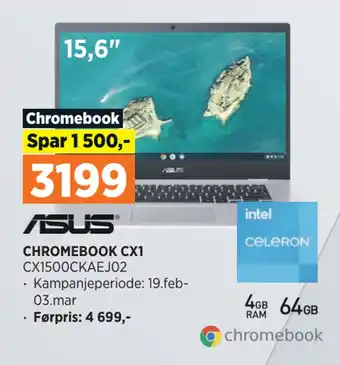 POWER CHROMEBOOK CX1 tilbud