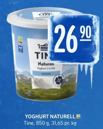 Rema 1000 YOGHURT NATURELL tilbud
