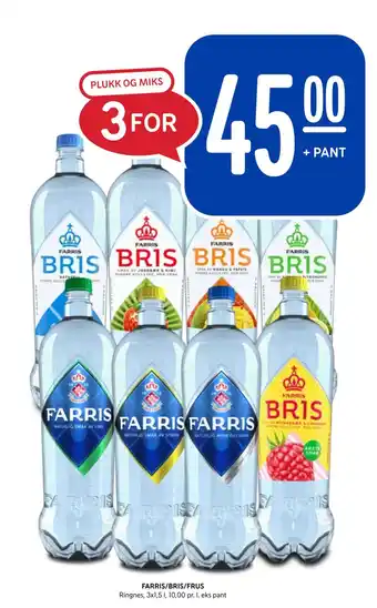 Rema 1000 FARRIS/BRIS/FRUS tilbud