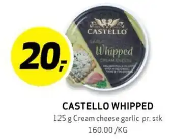 Bunnpris CASTELLO WHIPPED tilbud