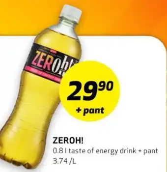Bunnpris ZEROH! tilbud