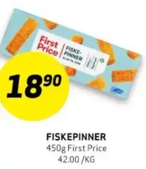 Bunnpris FISKEPINNER tilbud