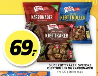 Bunnpris Gilde karbonader tilbud