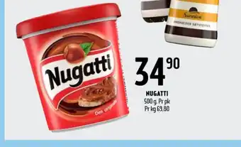 Coop Prix Nugatti smørepålegg den originale tilbud
