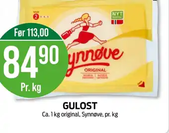 Kiwi Synnøve finden gulost original tilbud