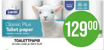 Kiwi Family toalettpapir tilbud