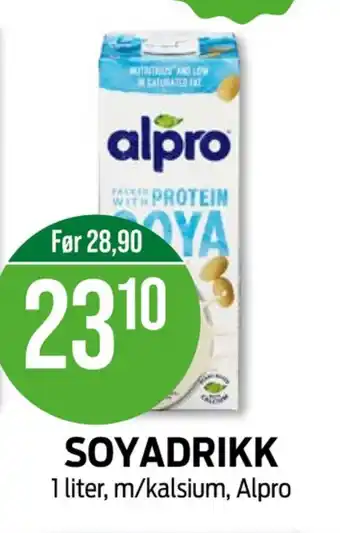 Kiwi Alpro soyadrikk tilbud