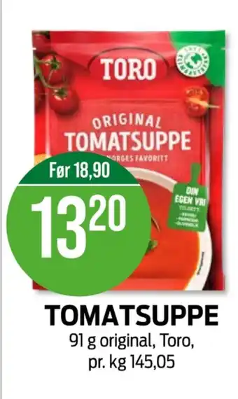 Kiwi Toro tomatsuppe tilbud