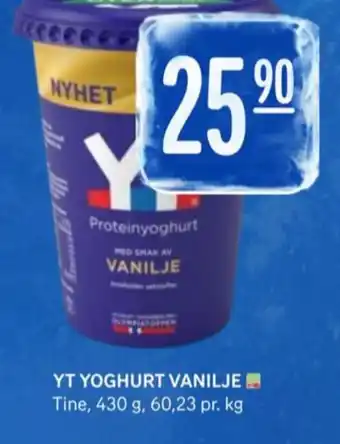 Rema 1000 Yt proteinyoghurt vanilje tilbud