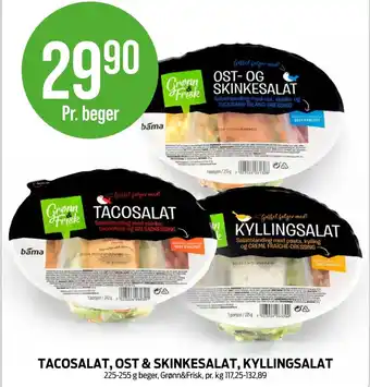 Kiwi Grønn og frisk måltidssalat tilbud