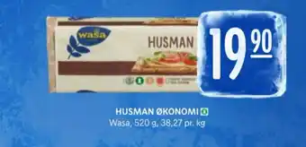 Rema 1000 Wasa husman knekkebrød tilbud