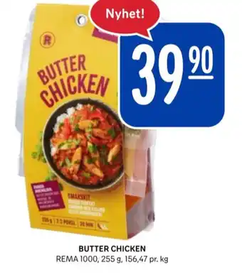 Rema 1000 Rema 1000 butter chicken smakskit tilbud