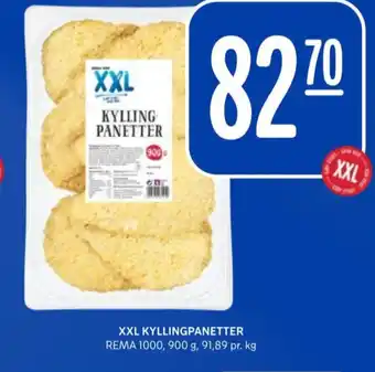 Rema 1000 Rema 1000 kyllingpanetter tilbud