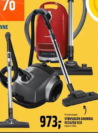 Coop Obs STØVSUGER GRUNDIG VCC6250 ECO tilbud