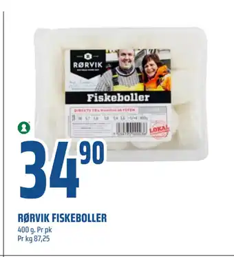 Coop Obs RØRVIK FISKEBOLLER tilbud