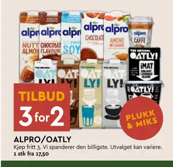 Coop Mega ALPRO/OATLY tilbud
