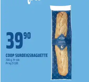 Coop Obs COOP SURDEIGSBAGUETTE tilbud