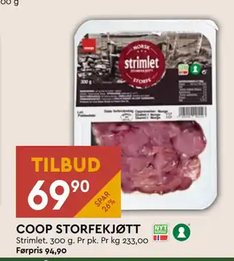 Coop Mega COOP STORFEKJØTT tilbud
