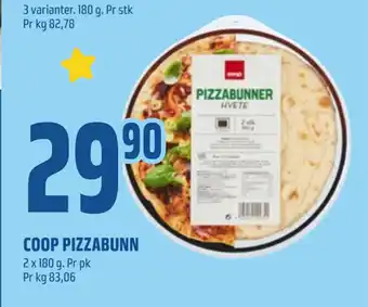 Coop Obs COOP PIZZABUNN tilbud