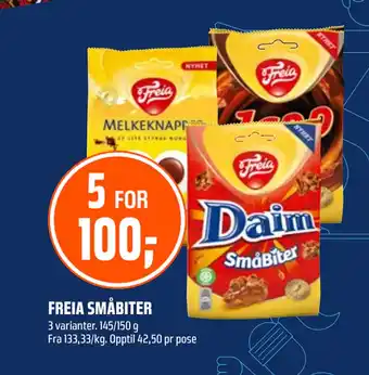 Coop Obs FREIA SMÅBITER tilbud