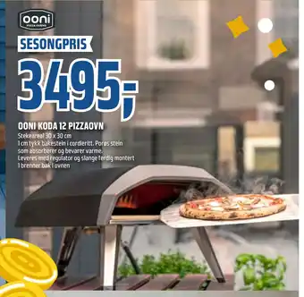 Coop Obs OONI KODA 12 PIZZAOVN tilbud