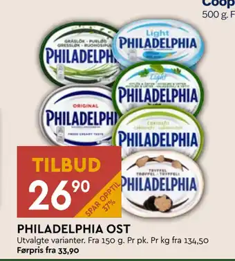 Coop Mega PHILADELPHIA OST tilbud