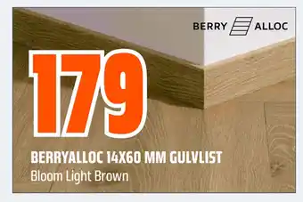 Obs Bygg BERRYALLOC 14X60 MM GULVLIST tilbud