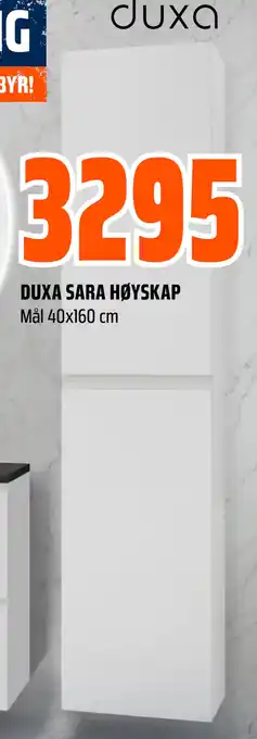 Obs Bygg DUXA SARA HØYSKAP tilbud