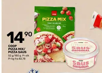 COOP PIZZA MIX/ PIZZA SAUS