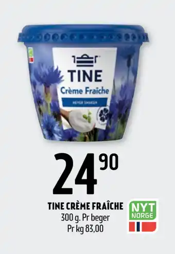 Coop Prix TINE CRÈME FRAÎCHE tilbud