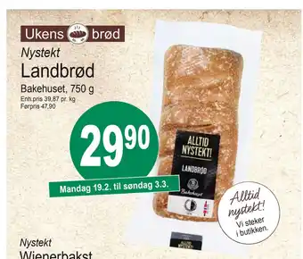 Joker Landbrød tilbud