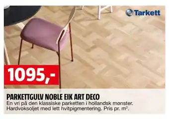 Bauhaus PARKETTGULV NOBLE EIK ART DECO tilbud