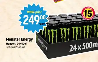 Eurocash Monster Energy tilbud