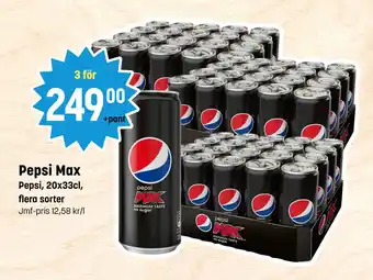 Eurocash Pepsi Max tilbud