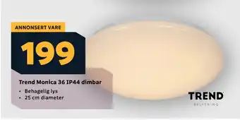 Megaflis Trend Monica 36 IP44 dimbar tilbud