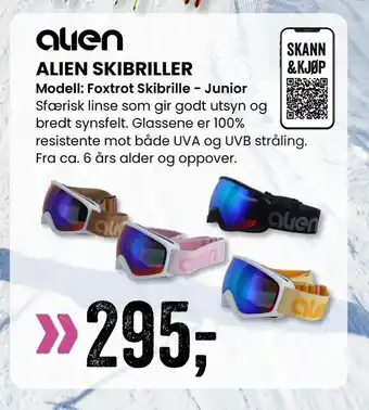 Sport Outlet Alien Skibriller tilbud