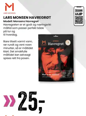 Sport Outlet LARS MONSEN HAVREGRØT tilbud