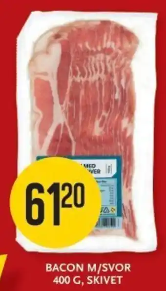 CC Mat BACON M/SVOR 400 G, SKIVET tilbud