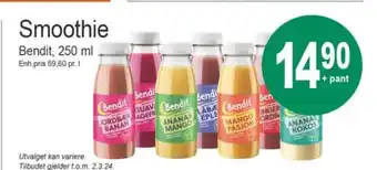 Joker Bendit smoothie tilbud