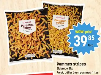 Eurocash Pommes stripes tilbud
