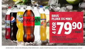 Jacobs BRUS PLUKK OG MIKS tilbud